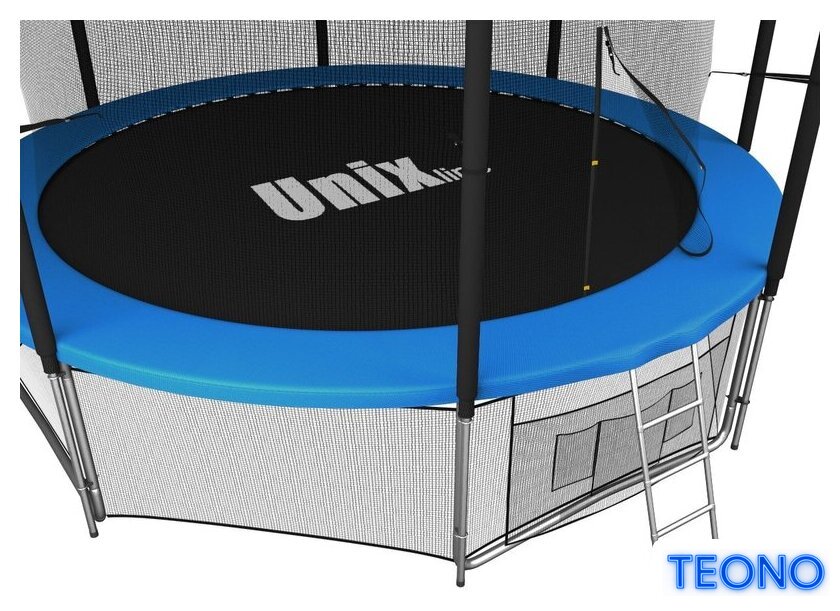 Батут Unix Line Classic 14ft inside (синий/зеленый) - Изображение №6 — Интернет-магазин Teono.by