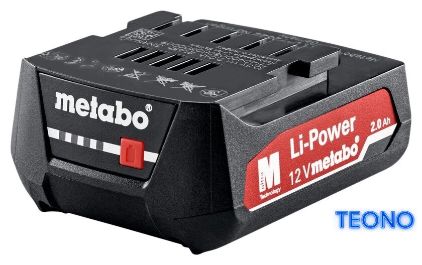 Аккумулятор Metabo Li-Power 625406000 (12В/2 Ah) - Изображение №1 — Интернет-магазин Teono.by