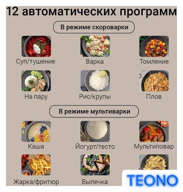 Мультиварка-скороварка Redmond (Редмонд) Fast Chef MP113 - Изображение №4 — Интернет-магазин Teono.by