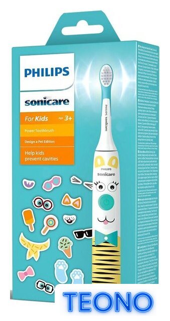 Электрическая зубная щетка Philips Sonicare For Kids HX3601/01 - Изображение №7 — Интернет-магазин Teono.by