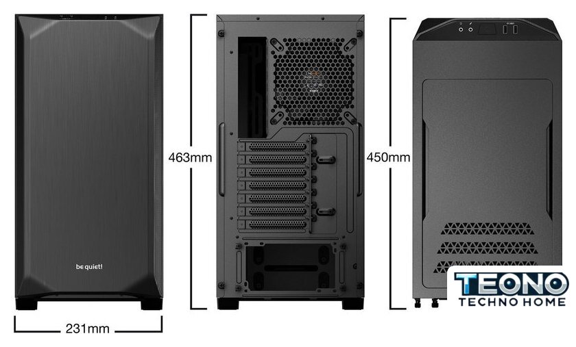 Корпус be quiet! Pure Base 500 BG034 - Изображение №2 — Интернет-магазин Teono.by