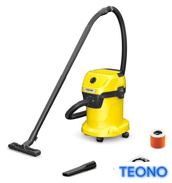 Пылесос Karcher WD 3 V 1.628-101.0 - Изображение №2 — Интернет-магазин Teono.by
