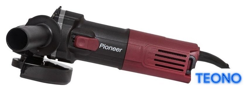 Угловая шлифмашина Pioneer Tools AG-M750-125-02 - Изображение №3 — Интернет-магазин Teono.by