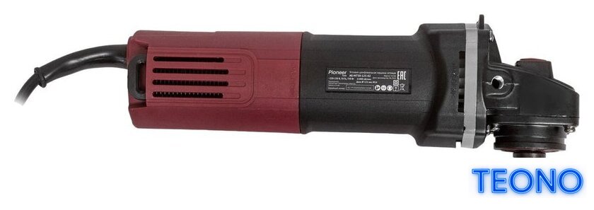 Угловая шлифмашина Pioneer Tools AG-M750-125-02 - Изображение №6 — Интернет-магазин Teono.by