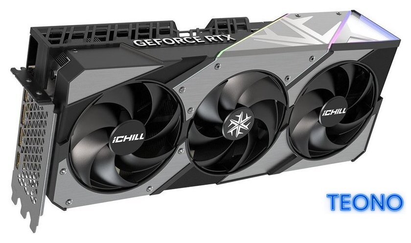 Видеокарта Inno3D GeForce RTX 5070 Ti iChill X3 C507T3-16D7X-176069H - Изображение №1 — Интернет-магазин Teono.by