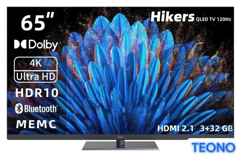 Телевизор Hikers 65HAQ12 - Изображение №1 — Интернет-магазин Teono.by