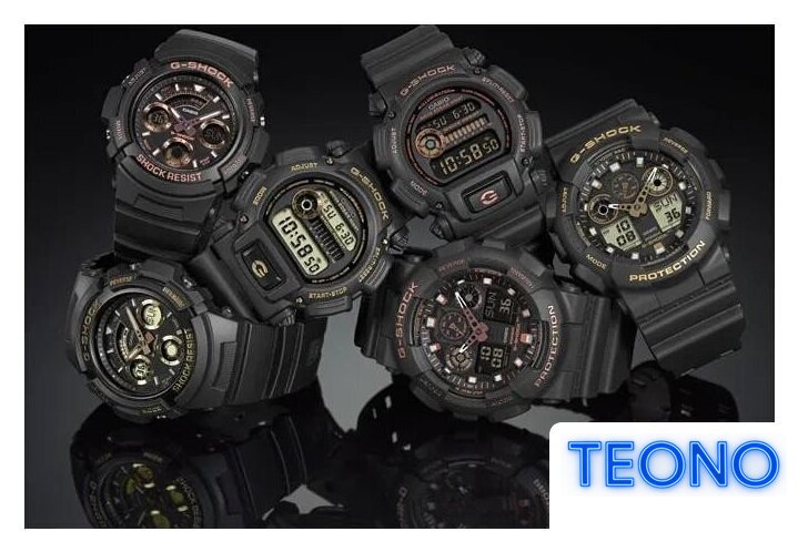 Наручные часы Casio G-Shock DW-9052GBX-1A9 - Изображение №3 — Интернет-магазин Teono.by
