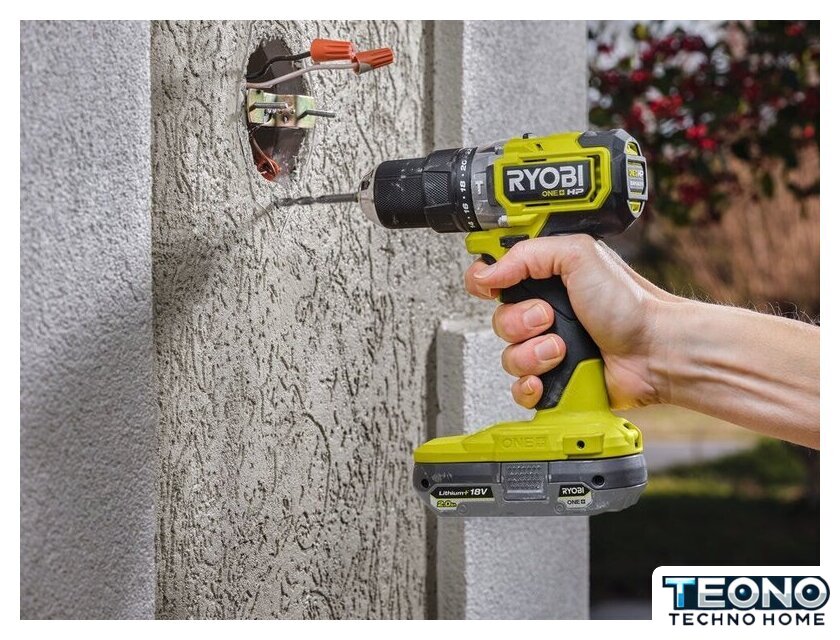 Ударная дрель-шуруповерт Ryobi HP RPD18C-220S 5133004982 (с 2-мя АКБ 2 Ah, сумка) - Изображение №12 — Интернет-магазин Teono.by