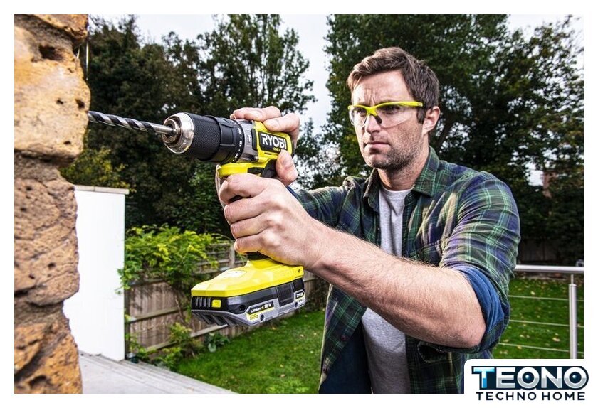 Ударная дрель-шуруповерт Ryobi HP RPD18C-220S 5133004982 (с 2-мя АКБ 2 Ah, сумка) - Изображение №7 — Интернет-магазин Teono.by