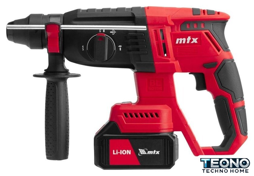 Перфоратор MTX RHB-BL-20-26 (с 1-им АКБ, кейс) - Изображение №10 — Интернет-магазин Teono.by