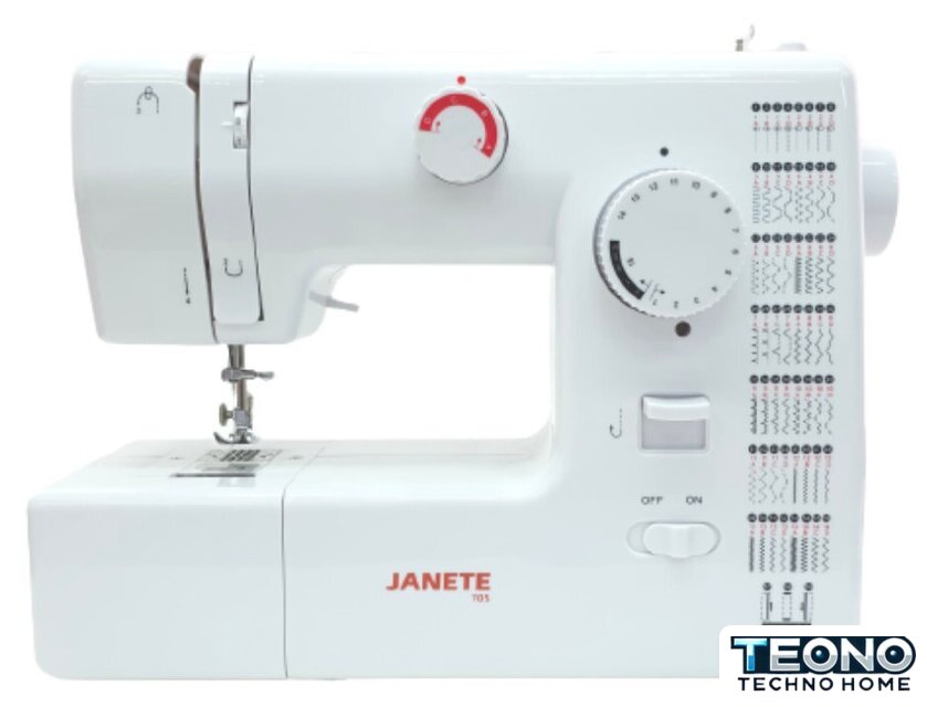 Электромеханическая швейная машина Janete 705 - Изображение №1 — Интернет-магазин Teono.by
