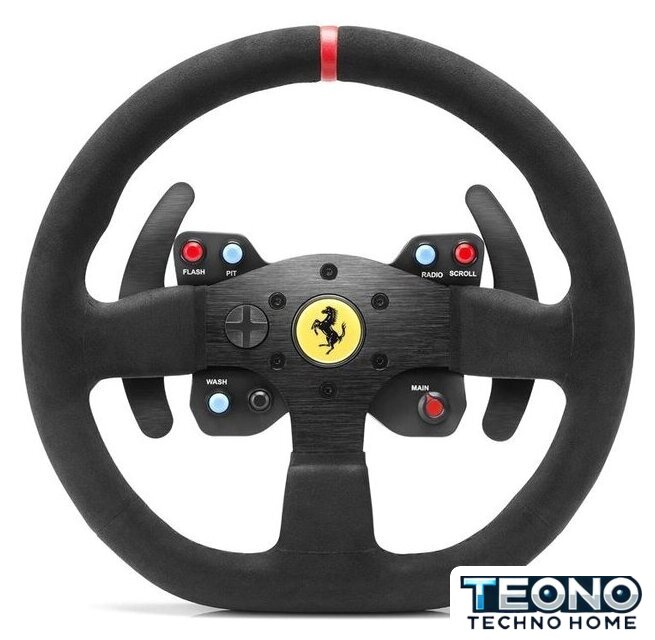 Руль Thrustmaster T300 Ferrari Integral Racing Wheel Alcantara Edition - Изображение №4 — Интернет-магазин Teono.by