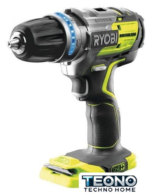 Ударная дрель-шуруповерт Ryobi R18PDBL-220S 5133003436 (с 2-мя АКБ, сумка) - Изображение №6 — Интернет-магазин Teono.by