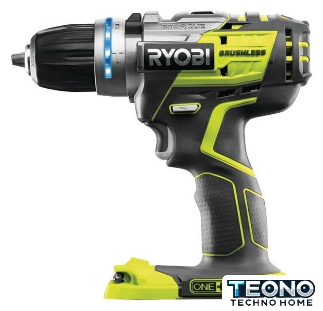 Ударная дрель-шуруповерт Ryobi R18PDBL-220S 5133003436 (с 2-мя АКБ, сумка) - Изображение №7 — Интернет-магазин Teono.by