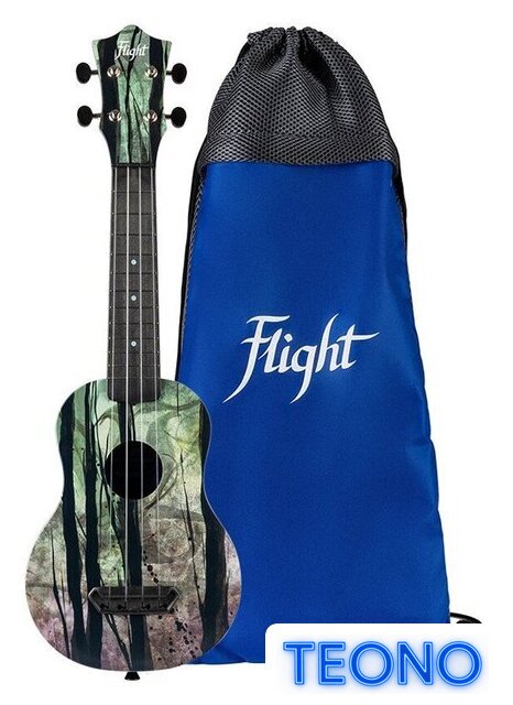 Укулеле Flight Ultra Travel UTS-40 Deep Forest - Изображение №2 — Интернет-магазин Teono.by