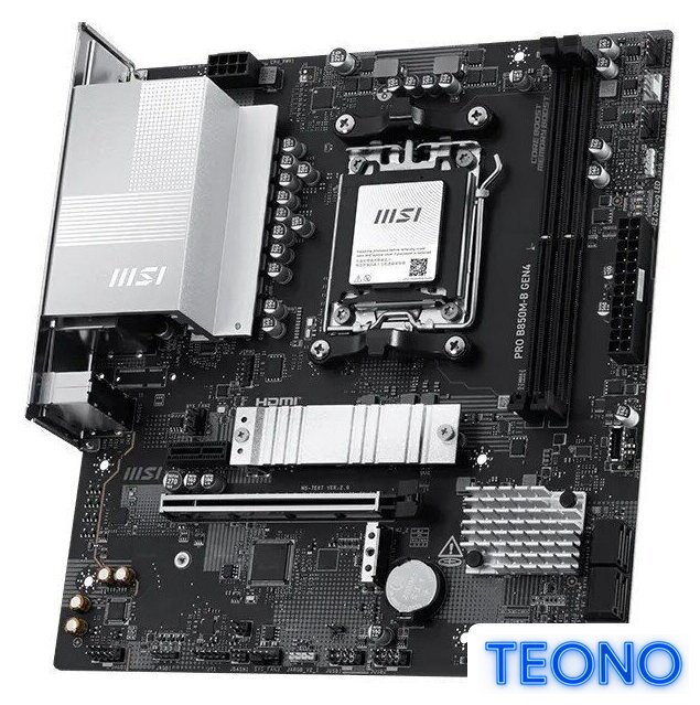 Материнская плата MSI Pro B850M-B Gen4 - Изображение №3 — Интернет-магазин Teono.by