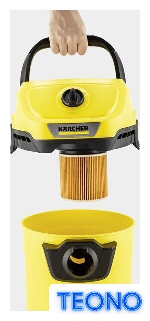Пылесос Karcher WD 3-18 [1.628-550.0] - Изображение №2 — Интернет-магазин Teono.by