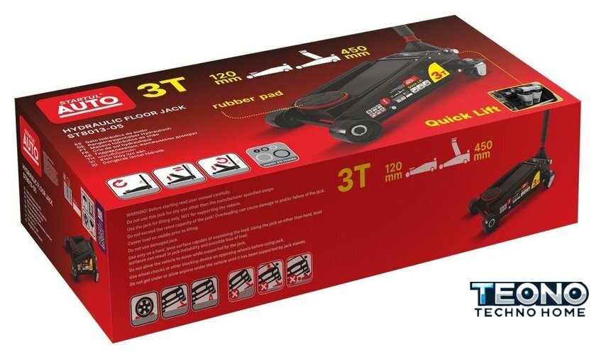 Подкатной домкрат Startul Auto ST8013-05 3т - Изображение №6 — Интернет-магазин Teono.by