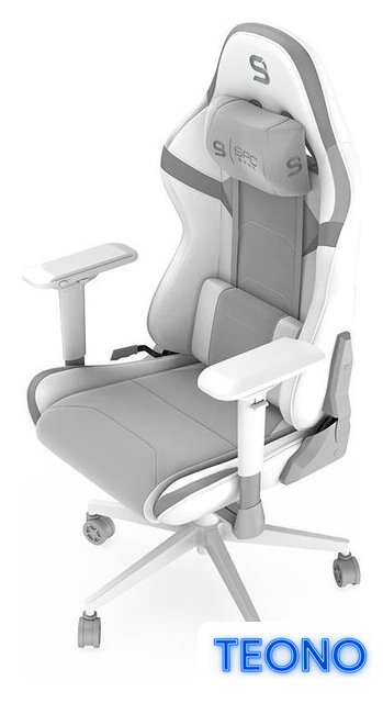 Игровое (геймерское) кресло SPC Gear SX500 (onyx white) - Изображение №8 — Интернет-магазин Teono.by