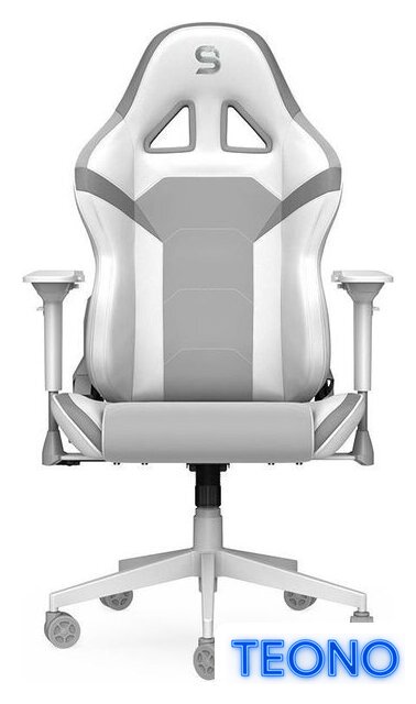 Игровое (геймерское) кресло SPC Gear SX500 (onyx white) - Изображение №5 — Интернет-магазин Teono.by