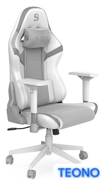 Игровое (геймерское) кресло SPC Gear SX500 (onyx white) - Изображение №1 — Интернет-магазин Teono.by