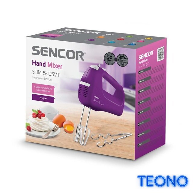 Миксер Sencor SHM 5405VT - Изображение №8 — Интернет-магазин Teono.by