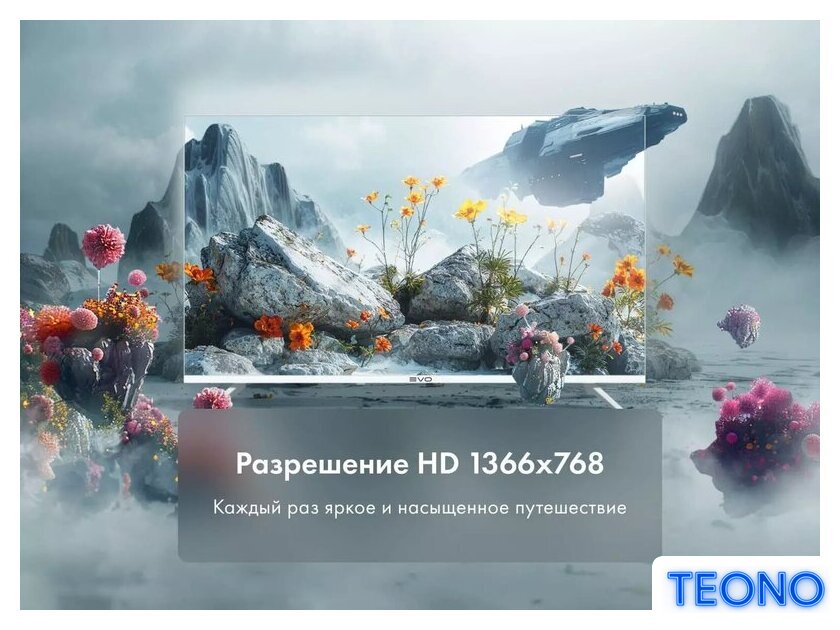 Телевизор Evo TV 24 White TD0051748RU - Изображение №4 — Интернет-магазин Teono.by