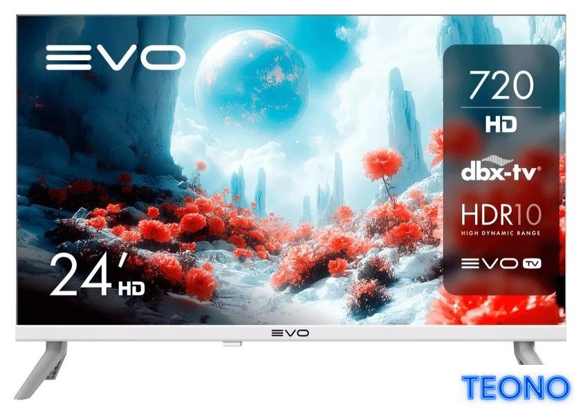 Телевизор Evo TV 24 White TD0051748RU - Изображение №1 — Интернет-магазин Teono.by