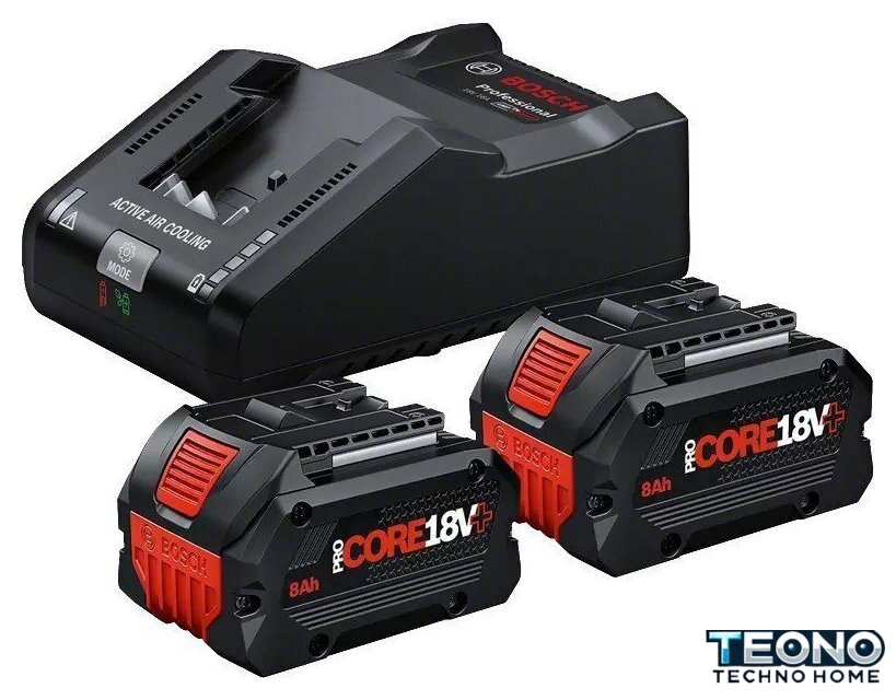 Аккумулятор с зарядным устройством Bosch 1600A02X03 (18В/2x8 Ah + 18В) - Изображение №1 — Интернет-магазин Teono.by