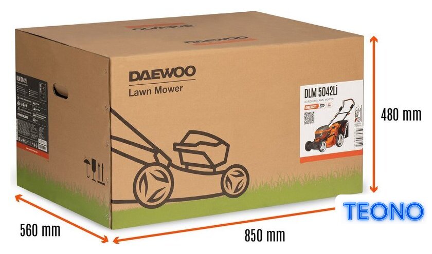 Газонокосилка Daewoo Power DLM 5042Li (без АКБ) - Изображение №6 — Интернет-магазин Teono.by