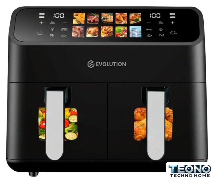 Аэрогриль (аэрофритюрница) Evolution AIRO 9800ТW Dual - Изображение №1 — Интернет-магазин Teono.by