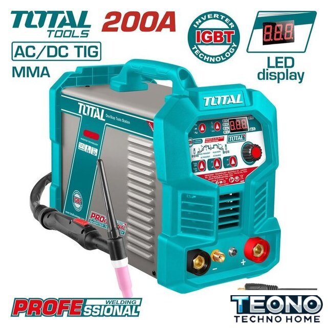 Сварочный инвертор Total TIGACDC20068 - Изображение №1 — Интернет-магазин Teono.by