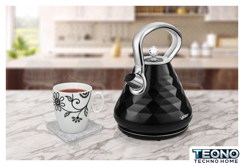 Электрический чайник Yoer Diamond EK01BK - Изображение №4 — Интернет-магазин Teono.by