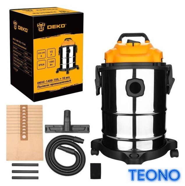 Пылесос Deko DKVC-1400-15S 083-1061 - Изображение №1 — Интернет-магазин Teono.by