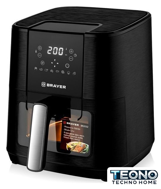 Аэрогриль (аэрофритюрница) Brayer BR2032 - Изображение №1 — Интернет-магазин Teono.by