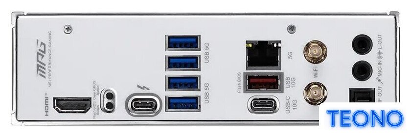 Материнская плата MSI MPG B860I Edge TI WiFi - Изображение №4 — Интернет-магазин Teono.by