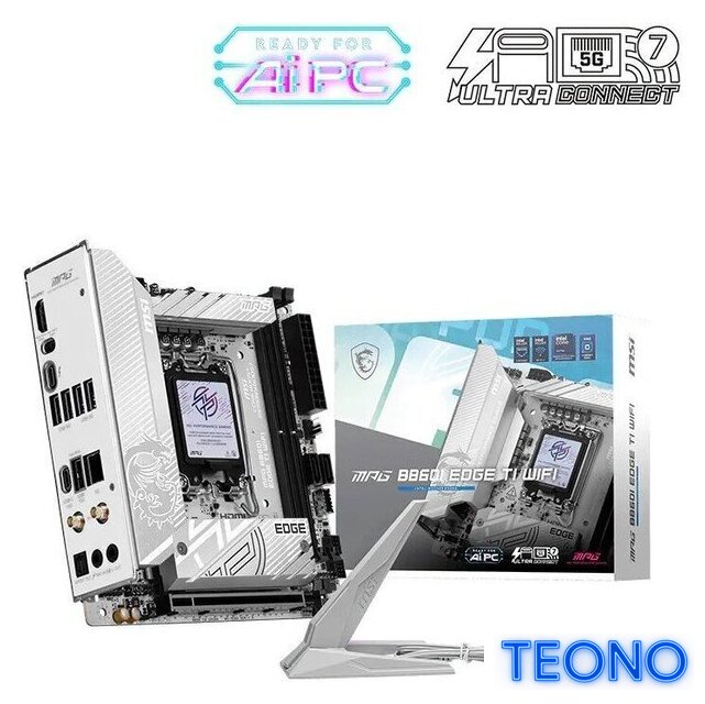 Материнская плата MSI MPG B860I Edge TI WiFi - Изображение №5 — Интернет-магазин Teono.by