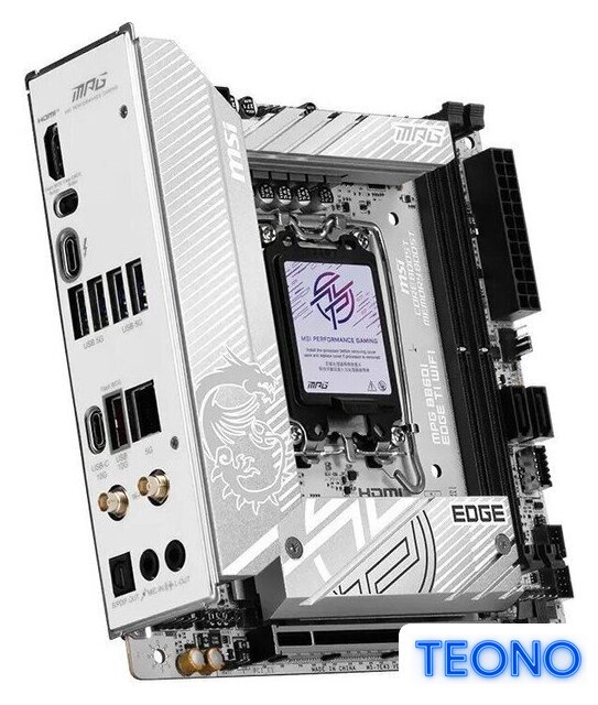 Материнская плата MSI MPG B860I Edge TI WiFi - Изображение №3 — Интернет-магазин Teono.by