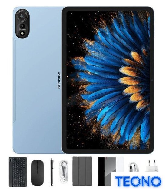 Планшет Blackview Mega 2 LTE 6GB/256GB (синий, с аксессуарами) - Изображение №1 — Интернет-магазин Teono.by