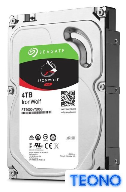 Жесткий диск Seagate Ironwolf 4TB [ST4000VN008] - Изображение №2 — Интернет-магазин Teono.by