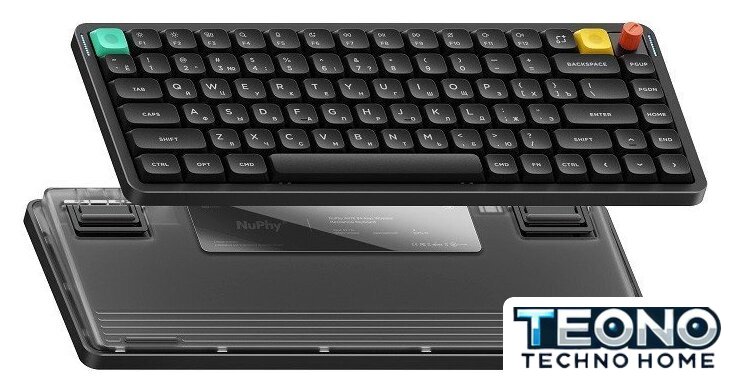 Клавиатура NuPhy Air75 V3 Nebula Dark (Blush Nano) - Изображение №3 — Интернет-магазин Teono.by
