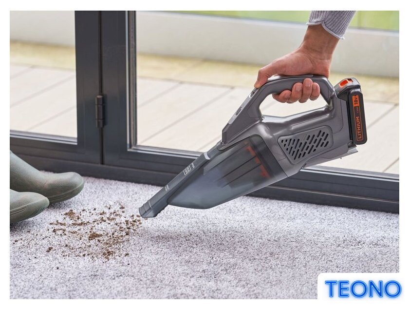 Пылесос Black & Decker BCHV001B-XJ - Изображение №8 — Интернет-магазин Teono.by