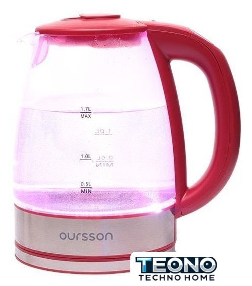 Электрический чайник Oursson EK1744GD/RD - Изображение №6 — Интернет-магазин Teono.by