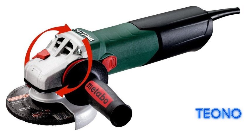 Угловая шлифмашина Metabo WE 17-150 Quick 601074000 - Изображение №2 — Интернет-магазин Teono.by