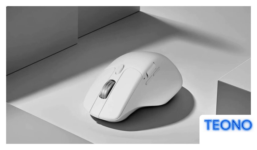 Мышь Keychron M6 Wireless (белый, с тихим кликом) - Изображение №3 — Интернет-магазин Teono.by