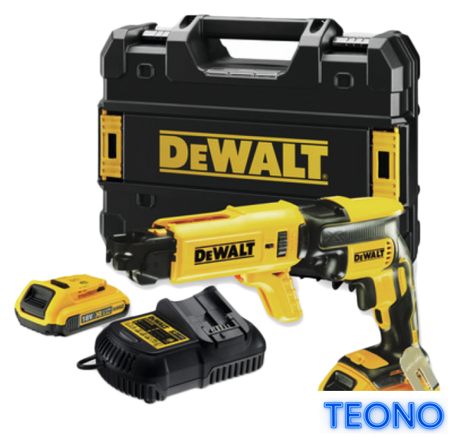 Шуруповерт для гипсокартона DeWalt DCF620D2K (с 2-мя АКБ, кейс) - Изображение №2 — Интернет-магазин Teono.by