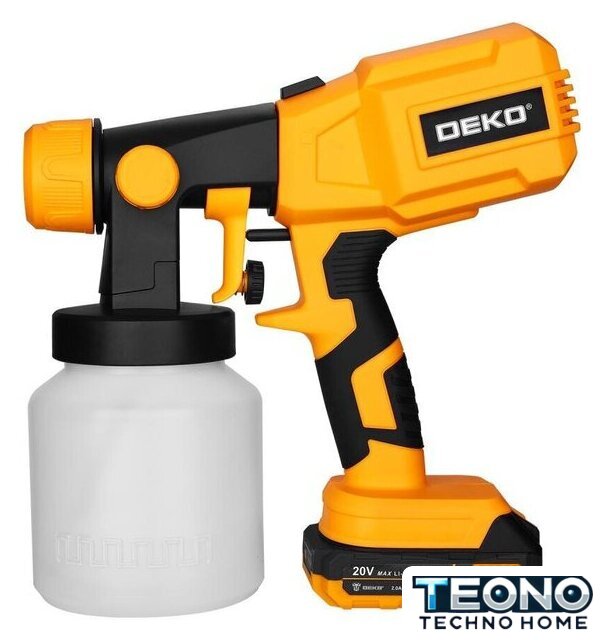 Краскораспылитель Deko SG20D 081-1072 (с 1-им АКБ) - Изображение №3 — Интернет-магазин Teono.by