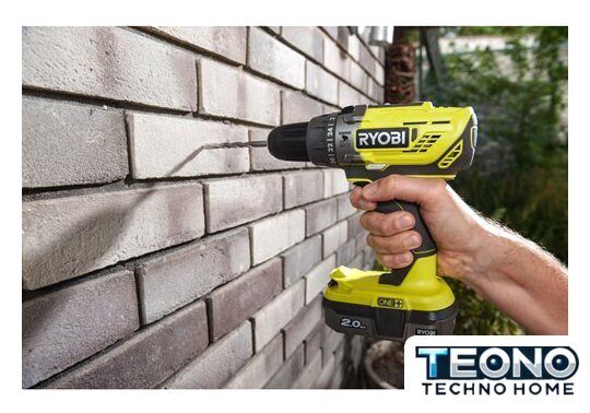 Ударная дрель-шуруповерт Ryobi R18PD3-242S 5133003820 (с 2-мя АКБ 4 Ah + 2 Ah, сумка) - Изображение №3 — Интернет-магазин Teono.by