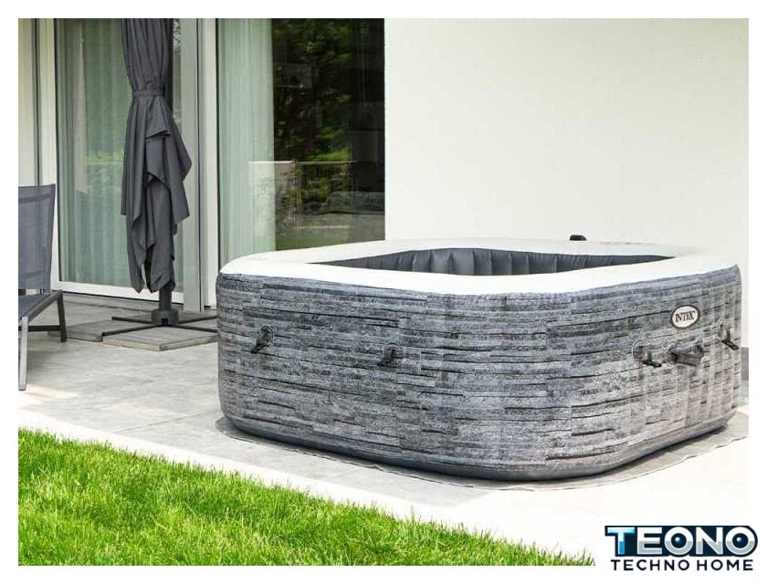 Надувной бассейн Intex Greystone Deluxe 28450 (175х71) - Изображение №5 — Интернет-магазин Teono.by