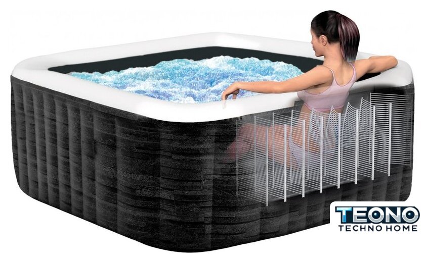 Надувной бассейн Intex Greystone Deluxe 28450 (175х71) - Изображение №11 — Интернет-магазин Teono.by